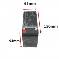 Batterie rechargeable EAST 12V 9Ah – Batterie plomb étanche VRLA pour UPS, alarme et alimentation de secours