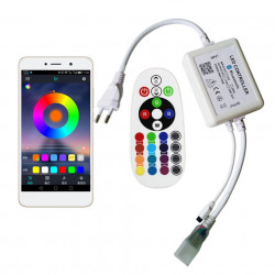 Contrôleur de bande IR-Blutooth pour RGB 220V Contrôleur de bande IR-Blutooth pour RGB 220V