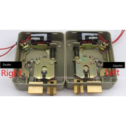 Universal coil of tinned copper wire for 12 V electric lock