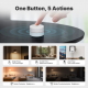 Bouton Rotatif Intelligent Zigbee – Variateur Sans Fil et Commande de Scènes Tuya  – 5 Actions – Autonomie 12 Mois