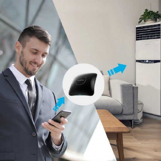 Télécommande Universelle WIFI IR RF Avec capteur temperature et humidité Broadlink RM4 Pro Télécommande Universelle WIFI IR RF Avec capteur temperature et humidité Broadlink RM4 Pro