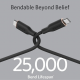 Câble ANKER PowerLine III Flow USB-C vers USB-C 240W Noir – 0,9 m