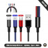  Cable de chargeur USB 3 en 1  Type C , Lightning , micro 