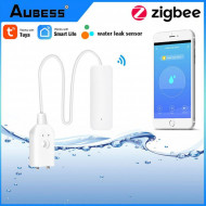 Capteur fuite inondation d'eau intelligent Zigbee tuya compatible alexa