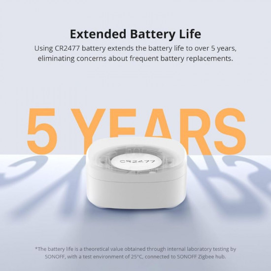 capteur de fuite d'eau et innondation SONOFF SNZB-05P Zigbee 3.0 batterie 5ans