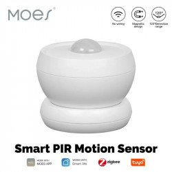 Détecteur Mouvement PIR Zigbee avec base magnétique MOES ZSS-S01-PIR