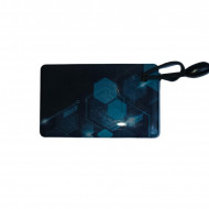 Carte Mifare 13.56Mhz epoxy avec numero id bleu tech