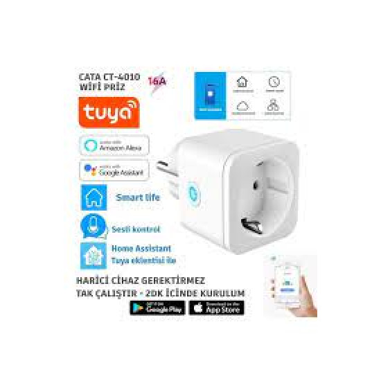 Prise Wifi Intelligente tuya 16A CATA CT-4010