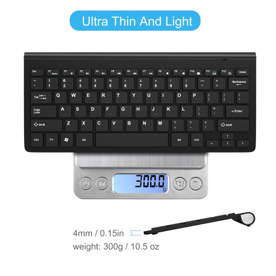 Wireless Keyboard,2.4G Slim And Compact ,With Numeric Keys Layout,Suitable For IMac/Mac , MacBook, Laptop Black Wireless Keyboard,2.4G Slim And Compact ,With Numeric Keys Layout,Suitable For IMac/Mac , MacBook, Laptop Black