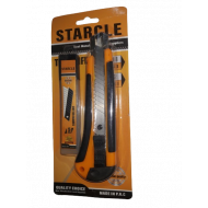 Couteau utilitaire à verrouillage automatique avec cinq lames cutter starcle Couteau utilitaire à verrouillage automatique avec cinq lames cutter starcle