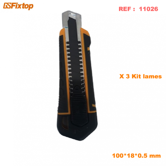 Cutteur avec 3 lames GSFIXTOP 11026 Cutteur avec 3 lames GSFIXTOP 11026
