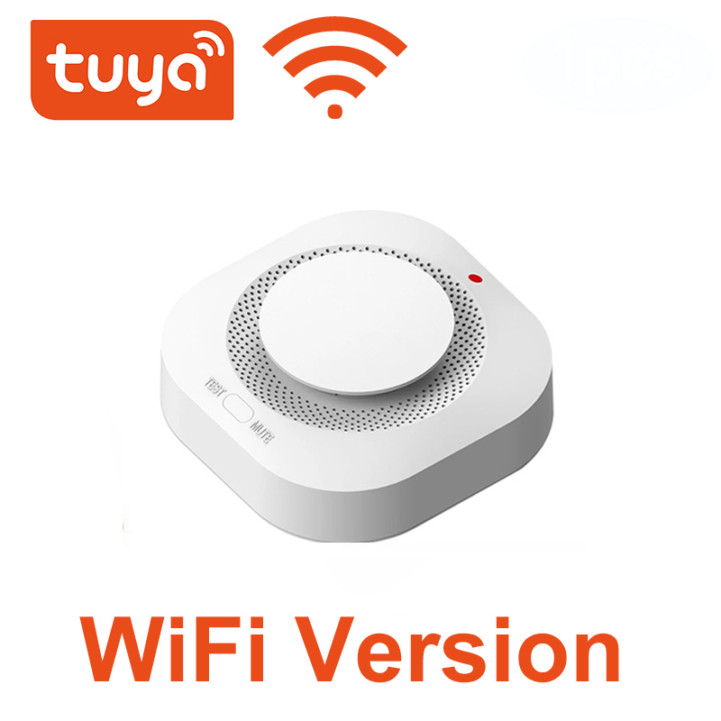 Détecteur de fumée connecté 2xAAA Wi-Fi Tuya
