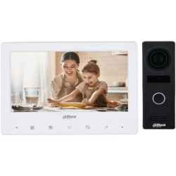 Kit visiophone analogique avec moniteur 7 pouce DAHUA KTA02M Kit visiophone analogique avec moniteur 7 pouce DAHUA KTA02M