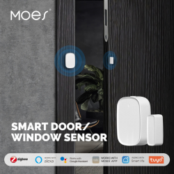 détecteur  capteur d'ouverture porte et  fenêtre intelligent Zigbee Moes ZSS-S01
