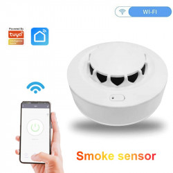 Tuya Wifi Smart Smoke Detector, Fire Alarm