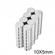 Disque magnétique puissant rond en néodyme 10x5 MM Disque magnétique puissant rond en néodyme 10x5 MM