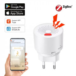 Détceteur de fuite de  gas naturel GPL Tuya Zigbee DY-RQ400A-ZB Détceteur de fuite de  gas naturel GPL Tuya Zigbee DY-RQ400A-ZB