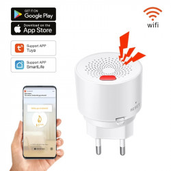 Détceteur de fuite de  gas naturel GPL Tuya wifi DY-RQ400A Détceteur de fuite de  gas naturel GPL Tuya wifi DY-RQ400A