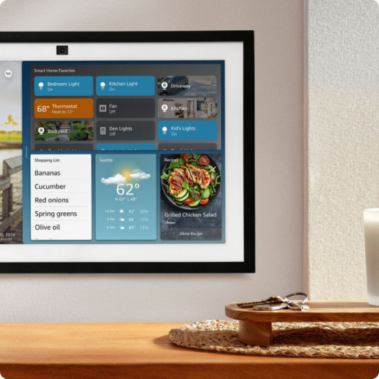 Assistant vocal AMAZON Echo Show 15 (modèle 2024)