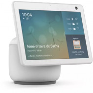 Assistant vocal Amazon Echo Show 10 avec mouvement de pivotation automatique  ( 3ème génération : 2022 ) BLANC Assistant vocal Amazon Echo Show 10 avec mouvement de pivotation automatique  ( 3ème génération : 2022 ) BLANC