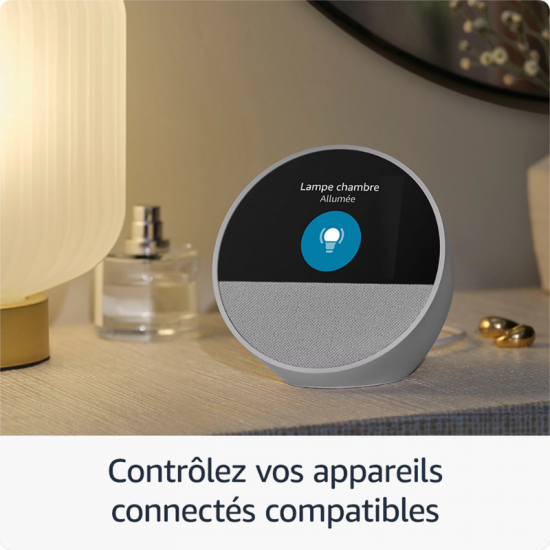 Voice assistant AMAZON Alexa Echo Spot 2024 Blue Voice assistant AMAZON Alexa Echo Spot 2024 Blue