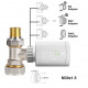 ZIGBEE Intelligent Thermostatic Solenoid Valve with Voice Control Moes TRV-368