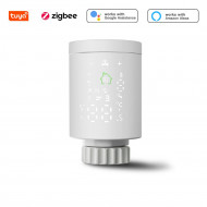 Electrovanne Thermostatique Intelligente ZIGBEE avec Commande Vocale Moes TRV-368 Electrovanne Thermostatique Intelligente ZIGBEE avec Commande Vocale Moes TRV-368