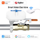 Electrovanne intelligente pour eau et gaz Zigbee fonctionne avec l'application Tuya