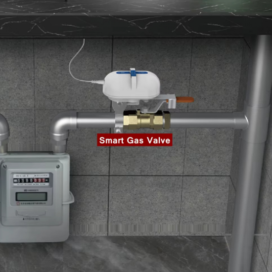 Electrovanne intelligente pour eau et gaz Zigbee fonctionne avec l'application Tuya