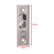 Bouton poussoir de sortie INOX exit encastré SB805-E