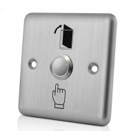 Bouton de sortie de porte en acier inoxydable Exit 