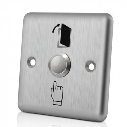 Bouton de sortie de porte en acier inoxydable Exit  Bouton de sortie de porte en acier inoxydable Exit