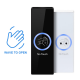 Bouton Poussoir de sortie sans contact exit Bouton apparente Cbutton 400 Noir Bouton Poussoir de sortie sans contact exit Bouton apparente Cbutton 400 Noir