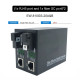 Convertisseur de fibre Gigabit Ethernet 1.25Gbps, 10/100/1000Mbps RJ45 jusqu'à 20km. GSS-11S20CAB Convertisseur de fibre Gigabit Ethernet 1.25Gbps, 10/100/1000Mbps RJ45 jusqu'à 20km. GSS-11S20CAB