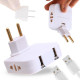 Prise Murale Extra Plate 2 Ports USB + 2 Prises