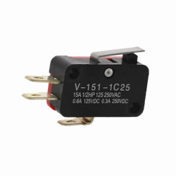 V-151-1C25 Micro Limit Switch SPDT NO NC Snap Action AC 125/250V