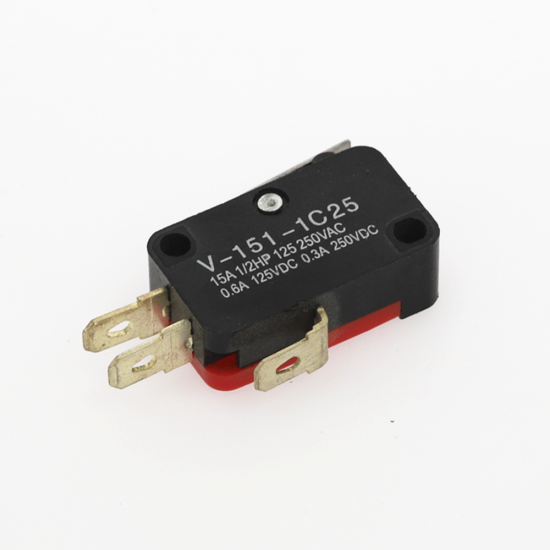 Micro interrupteur de fin de course SPDT NO NC V-151-1C25 Micro interrupteur de fin de course SPDT NO NC V-151-1C25