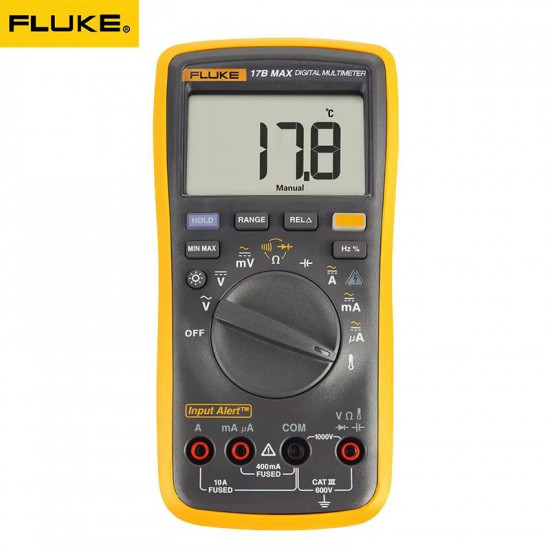 Multimètre numérique multifonctionnel , compteur électrique entièrement automatique FLUKE 17B MAX