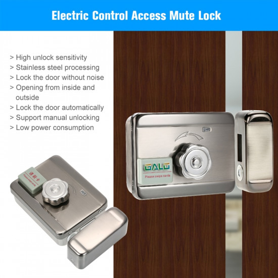 wifi control Electric lock & gate lock Access Control system Electronic integrated RFID Door Rim lock with ID reader 125khz wifi control Electric lock & gate lock Access Control system Electronic integrated RFID Door Rim lock with ID reader 125khz