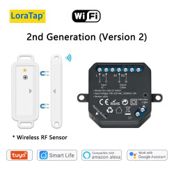 WiFi Garage Door Controller with 2nd Generation Wireless Sensor