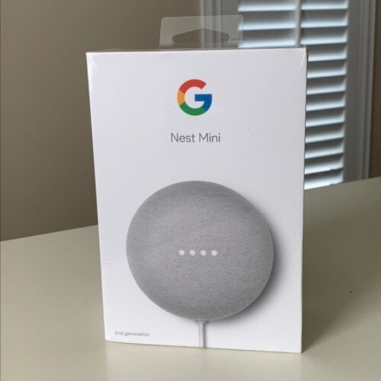 Google Nest Mini 2 2nd Generation Smart Home Assistant Speaker Google Nest Mini 2 2nd Generation Smart Home Assistant Speaker