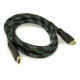 Cable HDMI Haute vitesse 5M avec gaine trissée