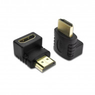 Adaptateur HDMI mâle vers femelle à angle droit Adaptateur HDMI mâle vers femelle à angle droit