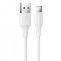 cable hoco 120 USB to Type C 1M Blanc