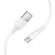 cable hoco 120 USB to Type C 1M Blanc