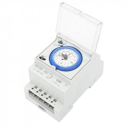 Horloge Minuterie relais temporisé mécanique 250V 16A Sul181d Horloge Minuterie relais temporisé mécanique 250V 16A Sul181d
