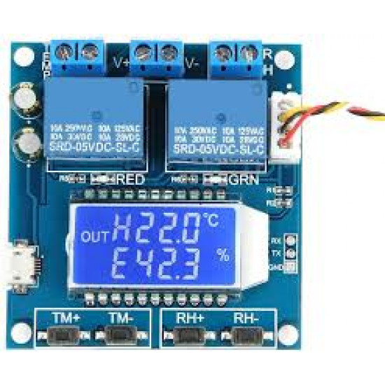 Module de contrôle de température et d'humidité 10A XY-TR01 Module de contrôle de température et d'humidité 10A XY-TR01