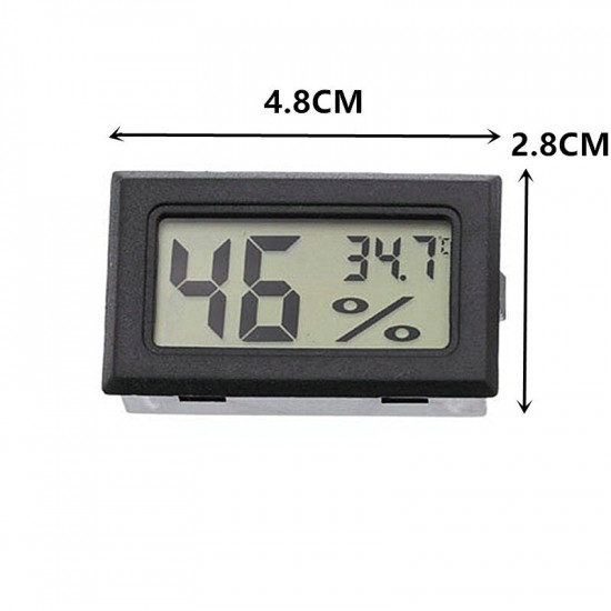 Hygromètre  jauge numérique LCD