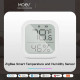 Capteur de température et d'humidité, thermomètre LCD, hygromètre tuya zigbee Moes ZSS-KB-TH-LF-C