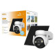 Caméra solaire IMOU 4G Sim AOV PT 5MP é WiFi 360° Caméra extérieure PTZ 